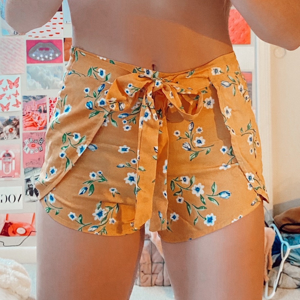 Yellow Pacsun Shorts